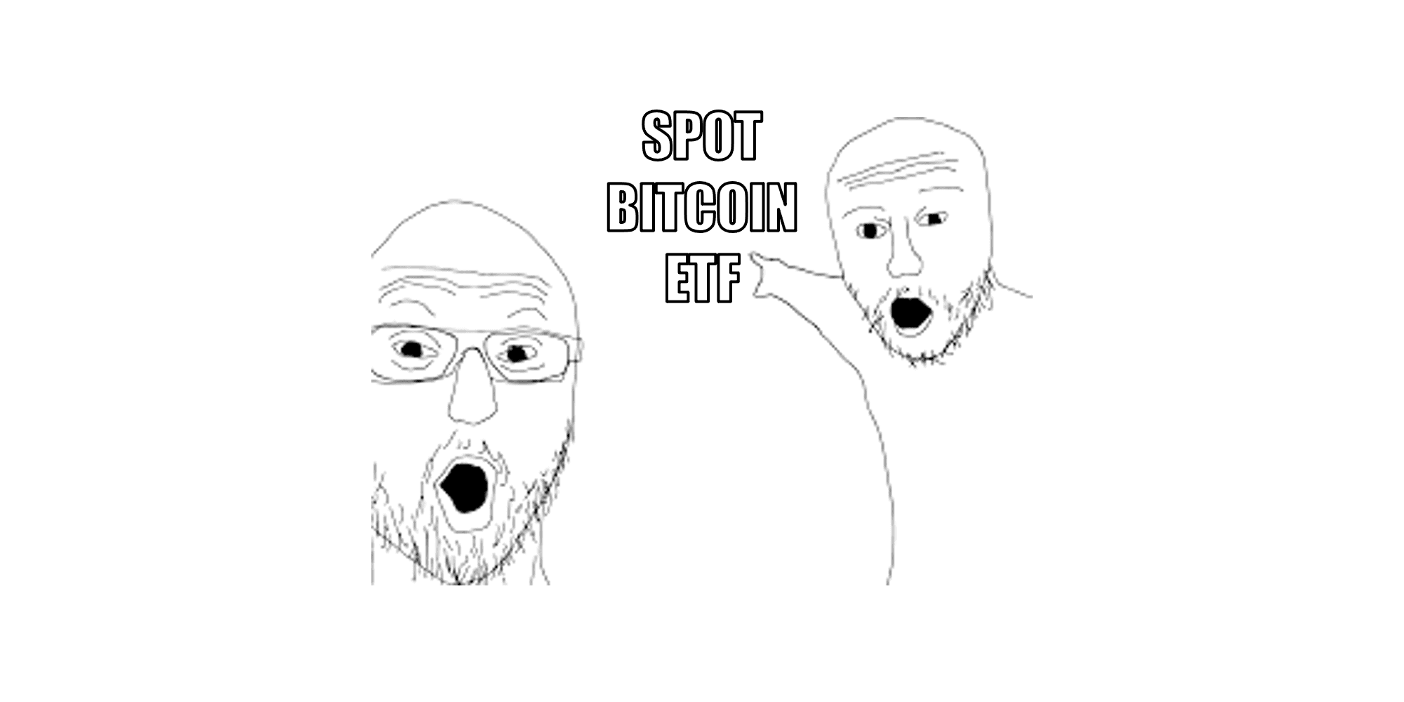 現物ビットコインETF承認で相場反落 BTC月足は雲突破失敗:2月のBTC相場
