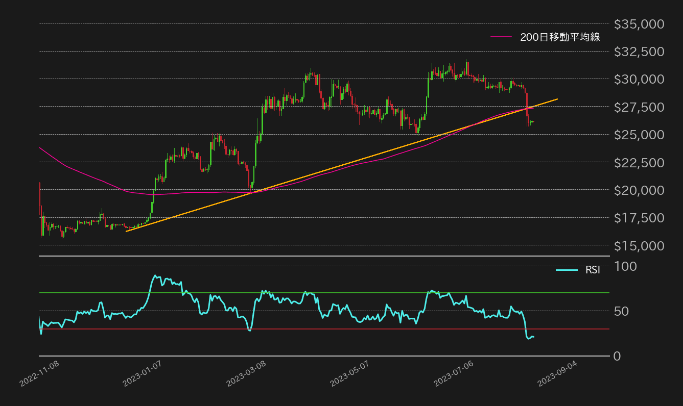 ビットコインチャート2