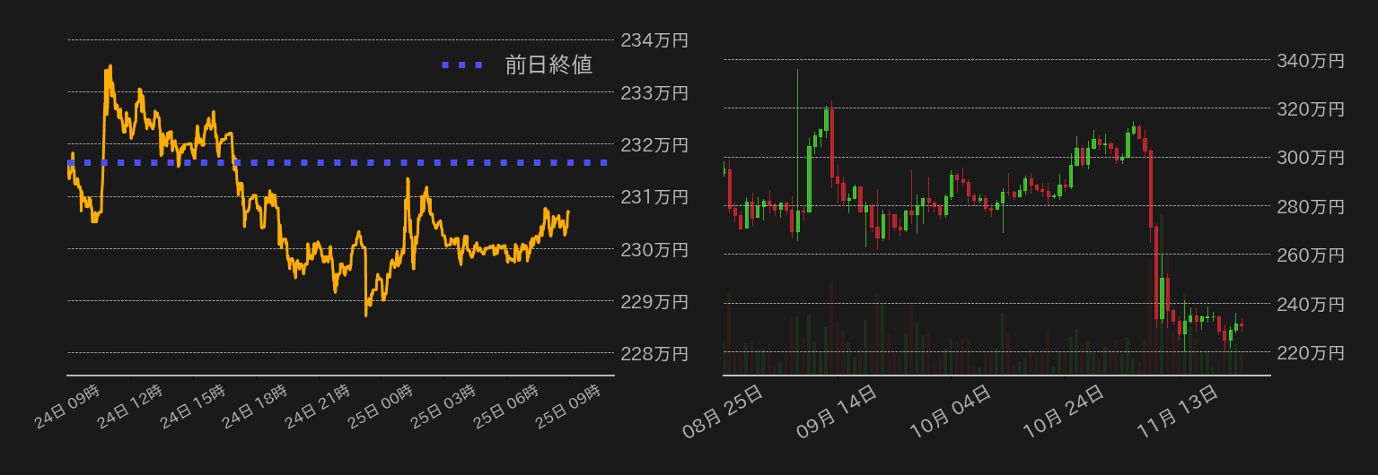 ビットコインチャート