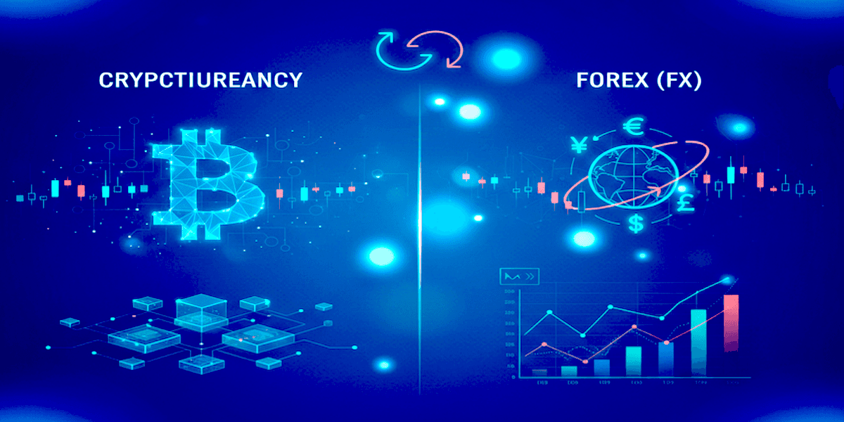 仮想通貨とFXの違いを徹底比較!初心者におすすめなのはどっち?